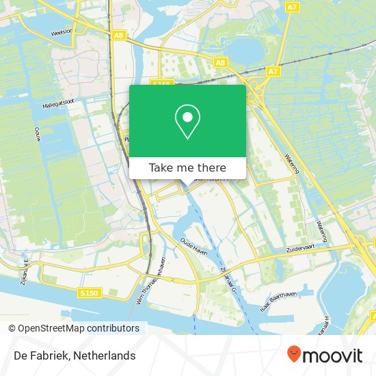 De Fabriek map