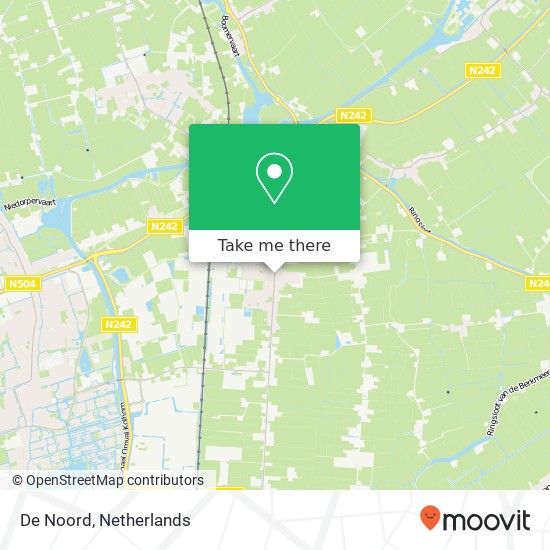 De Noord Karte