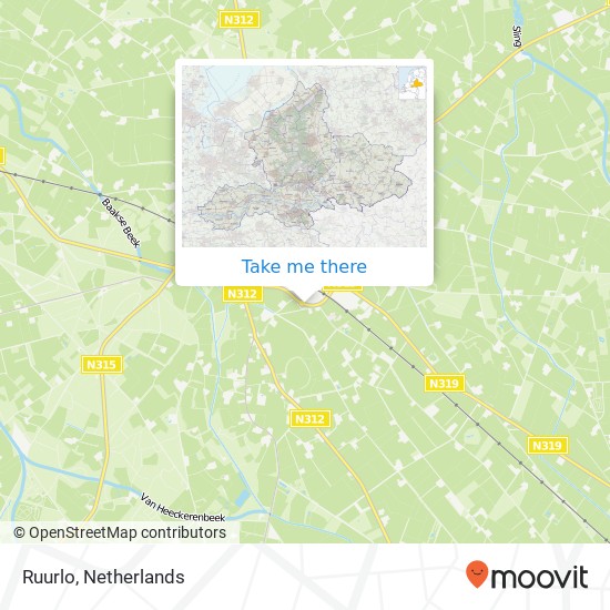 Ruurlo map