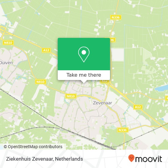 Ziekenhuis Zevenaar map