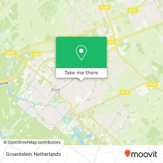 Groentelein map