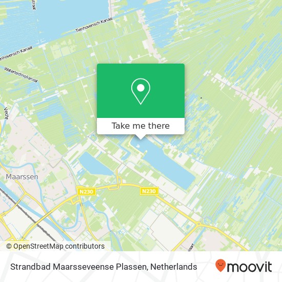 Strandbad Maarsseveense Plassen map