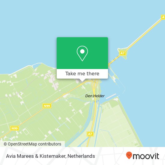 Avia Marees & Kistemaker map