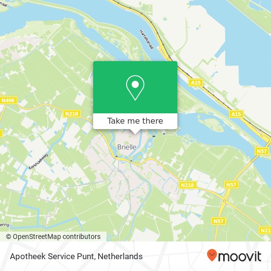 Apotheek Service Punt map