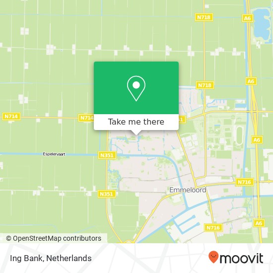 Ing Bank map