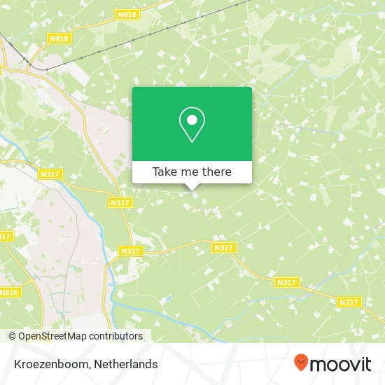 Kroezenboom map