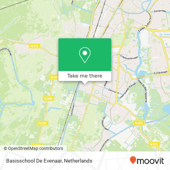 Basisschool De Evenaar map