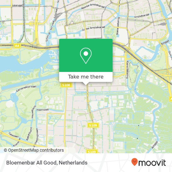 Bloemenbar All Good map