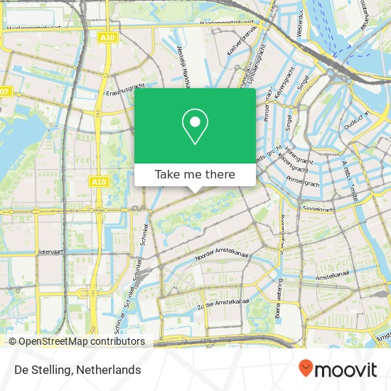 De Stelling map