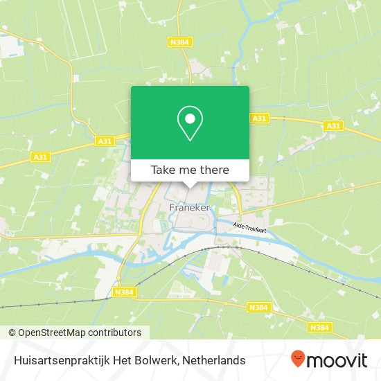 Huisartsenpraktijk Het Bolwerk map