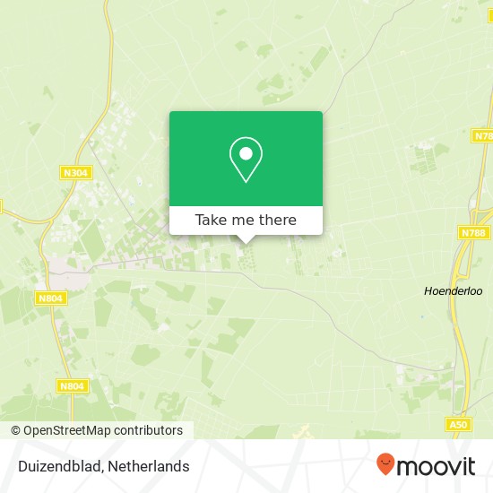 Duizendblad map
