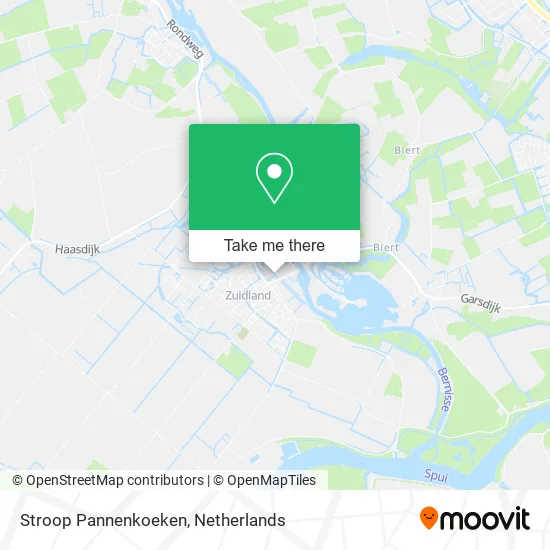 Stroop Pannenkoeken map