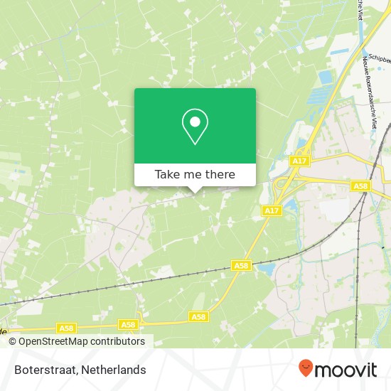 Boterstraat map