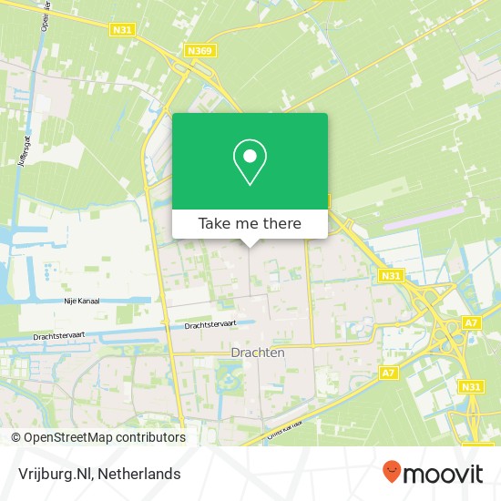 Vrijburg.Nl Karte