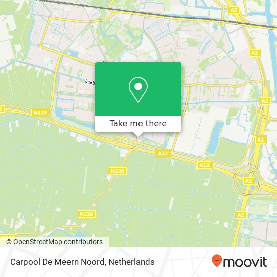 Carpool De Meern Noord map