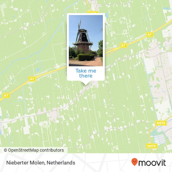 Nieberter Molen map