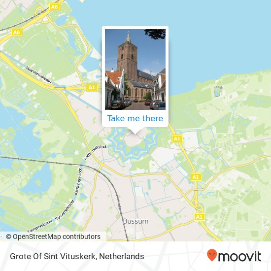 Grote Of Sint Vituskerk Karte