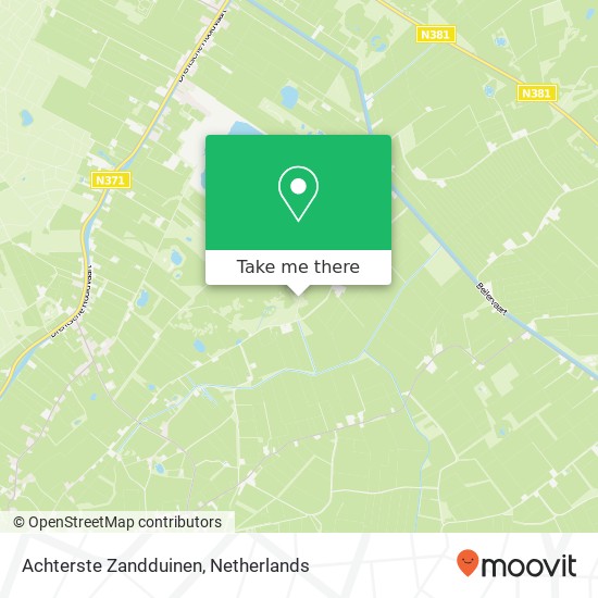 Achterste Zandduinen map