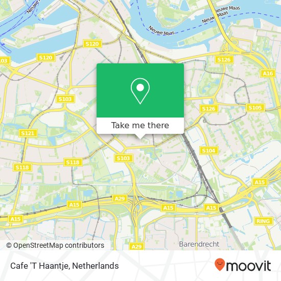 Cafe 'T Haantje map