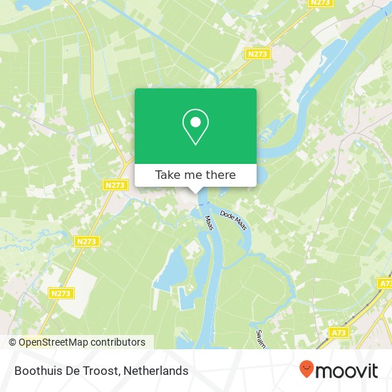 Boothuis De Troost Karte