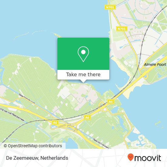 De Zeemeeuw map