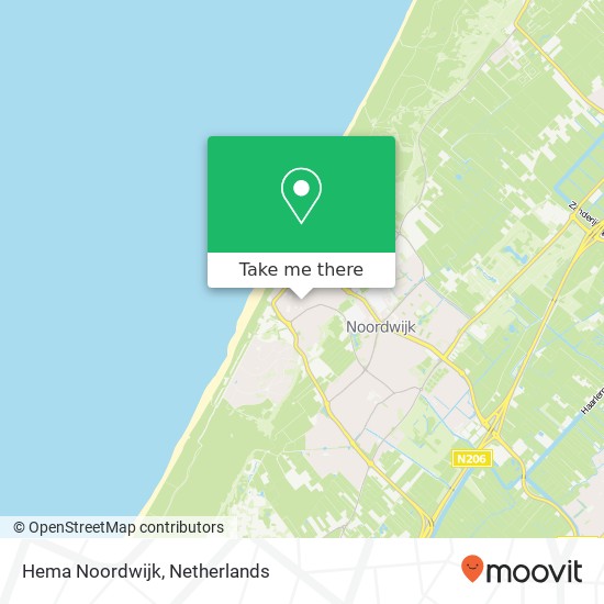 Hema Noordwijk map