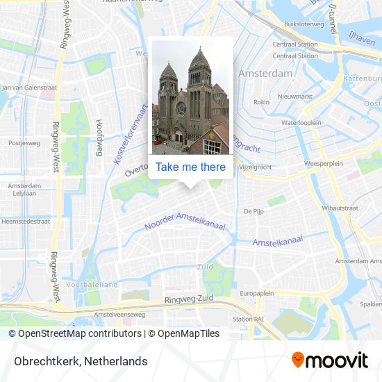 Obrechtkerk map
