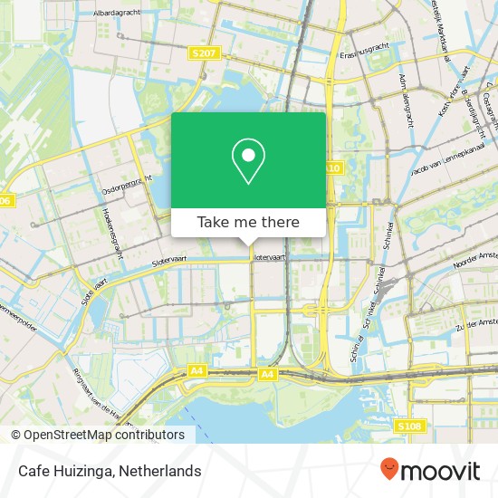 Cafe Huizinga map