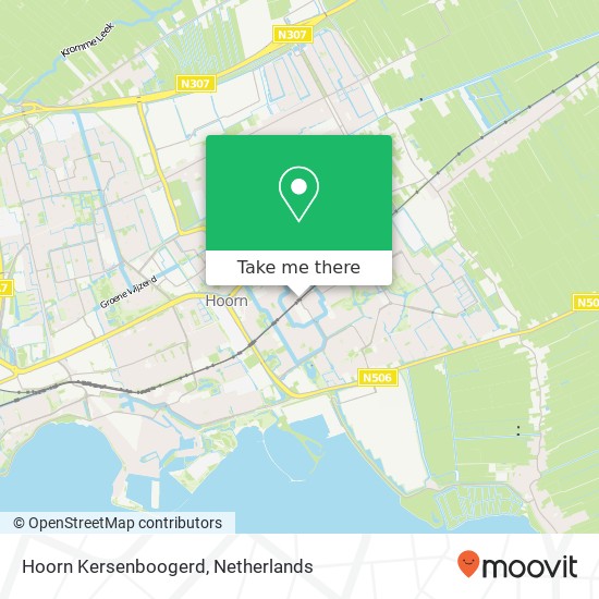 Hoorn Kersenboogerd map