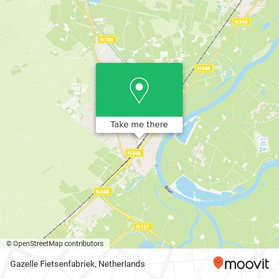 Gazelle Fietsenfabriek map