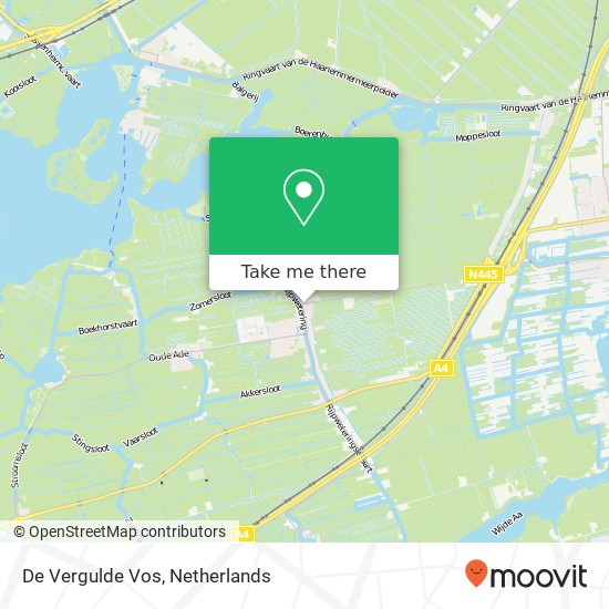 De Vergulde Vos map