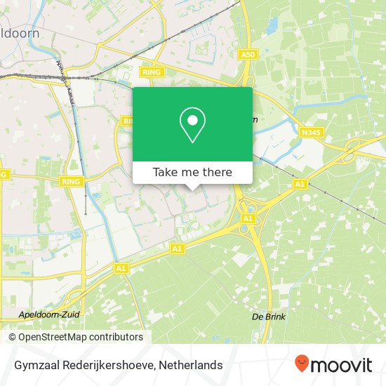 Gymzaal Rederijkershoeve map