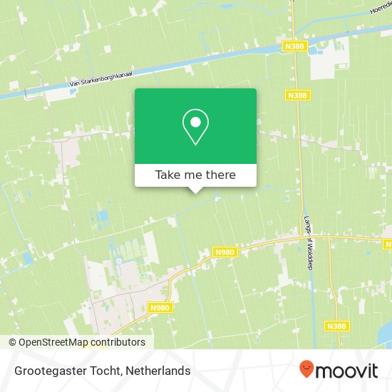 Grootegaster Tocht map