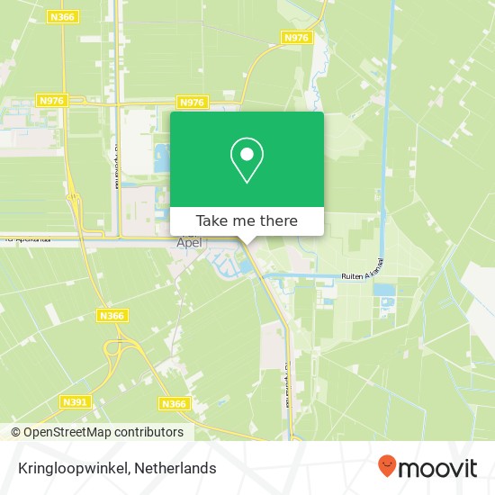 Kringloopwinkel Karte