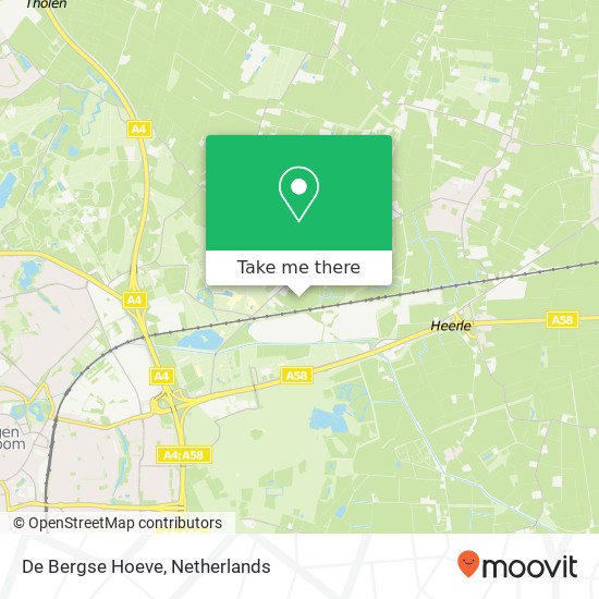 De Bergse Hoeve map