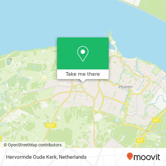 Hervormde Oude Kerk map