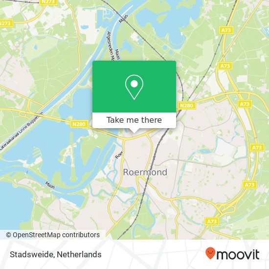 Stadsweide map