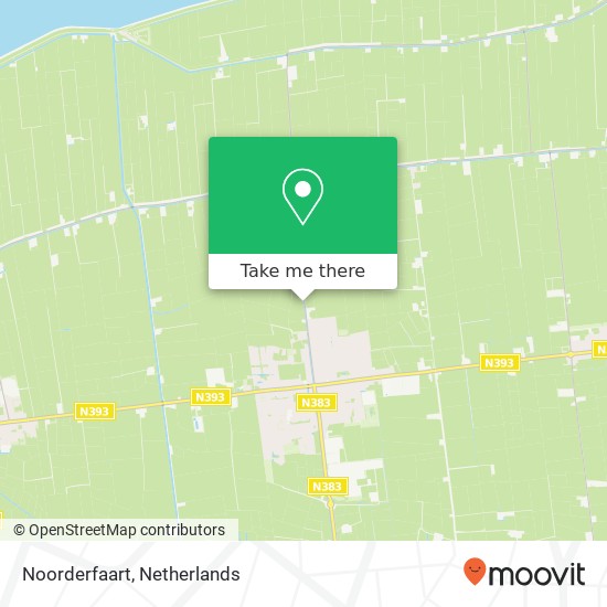 Noorderfaart Karte