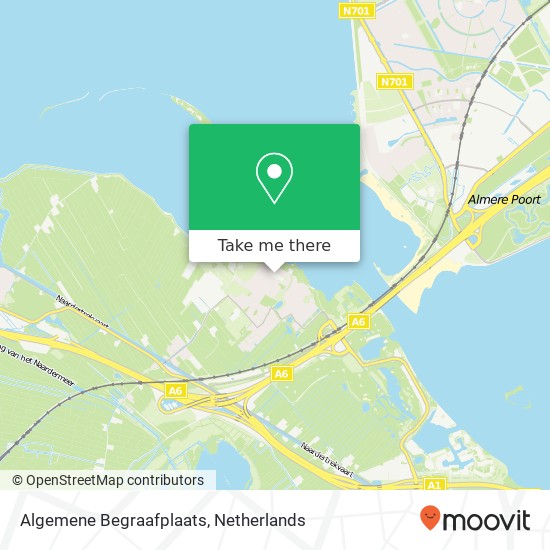 Algemene Begraafplaats map