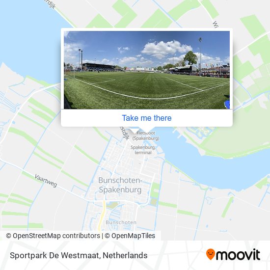 Sportpark De Westmaat map