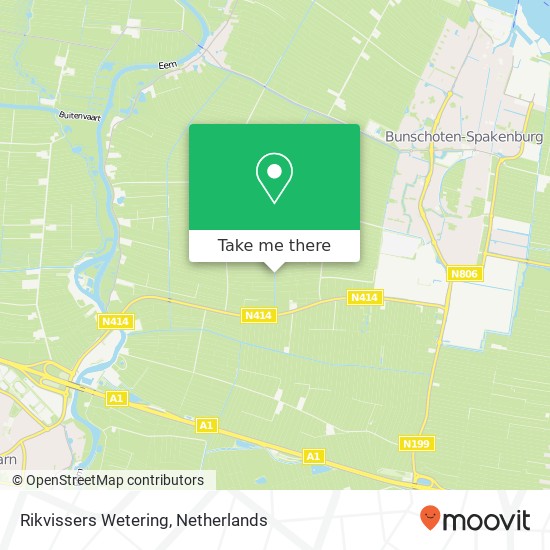 Rikvissers Wetering map