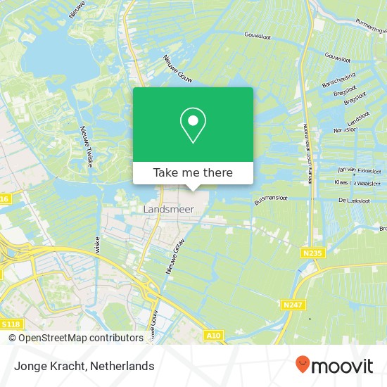 Jonge Kracht map