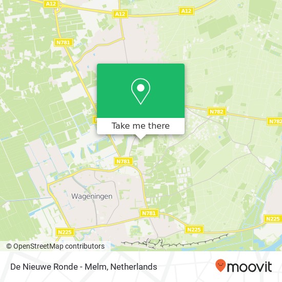 De Nieuwe Ronde - Melm map