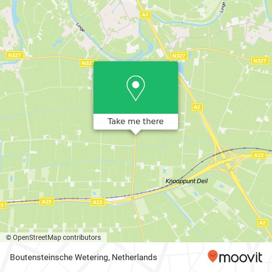 Boutensteinsche Wetering map