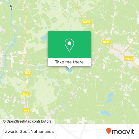 Zwarte Goor map