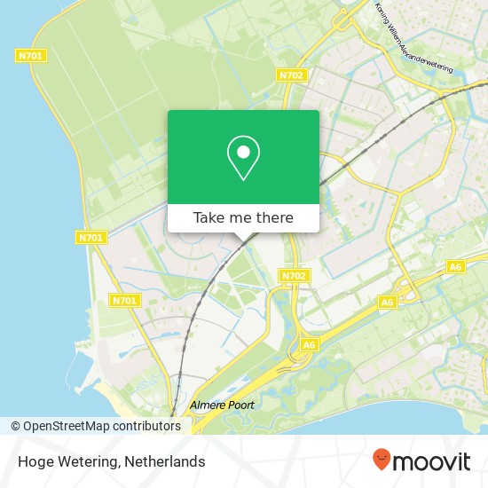 Hoge Wetering map