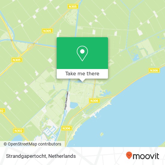 Strandgapertocht map
