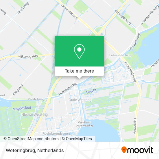 Weteringbrug map