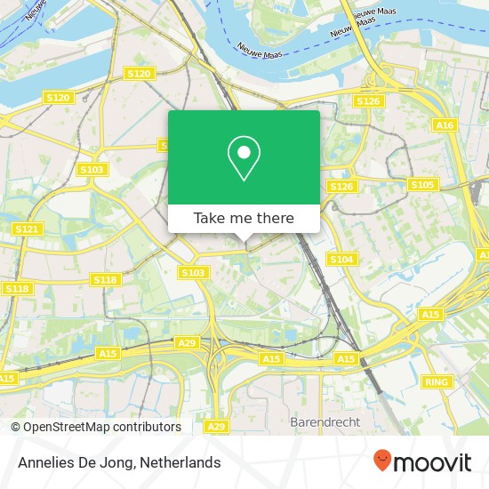 Annelies De Jong map