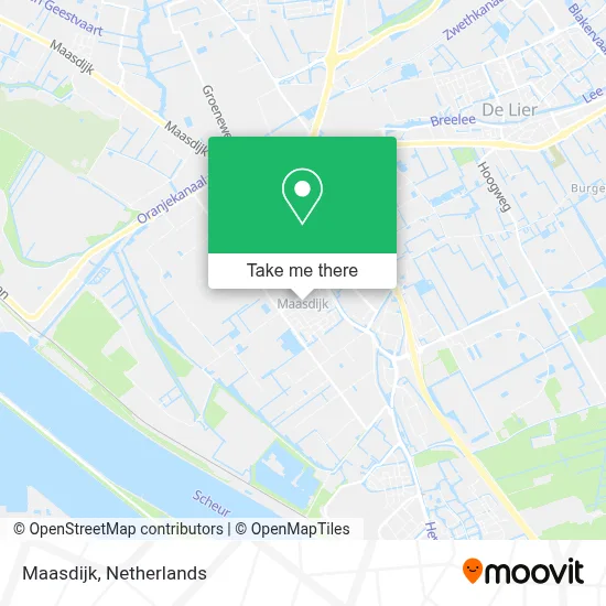 Maasdijk map